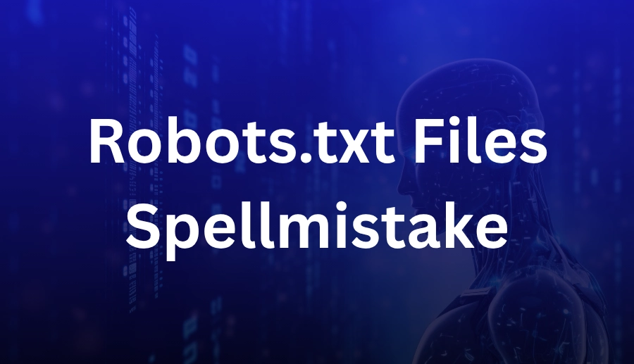 Robots.txt Files SpellMistake: Fix Common SEO Errors