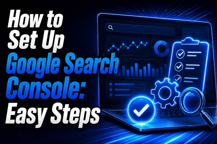 how to set up google search console