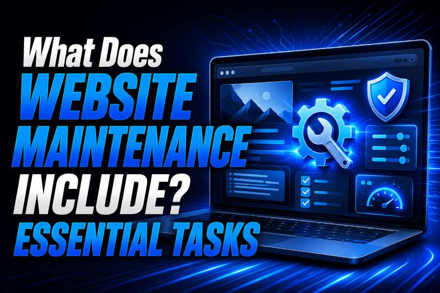 What Does Website Maintenance Include?